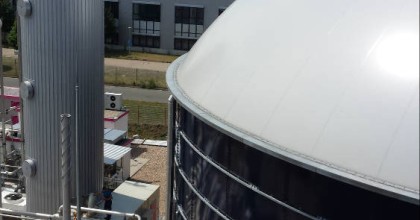 Emaillierte Stahltanks treffen auf Biogas